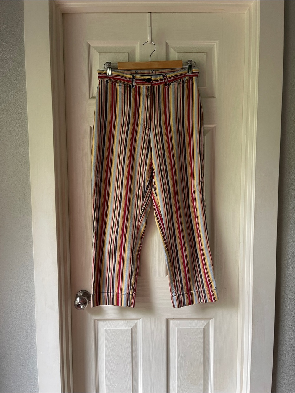 St. John's Bay Colorful Multi-Stripe Pants